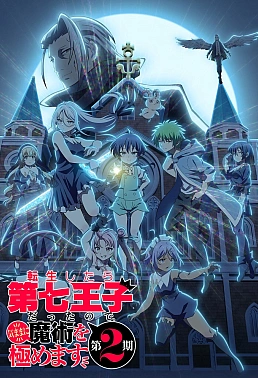 Постер к аниме Перевоплотился в седьмого принца 2 сезон